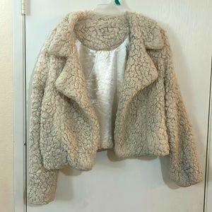 Fuzzy formal jacket